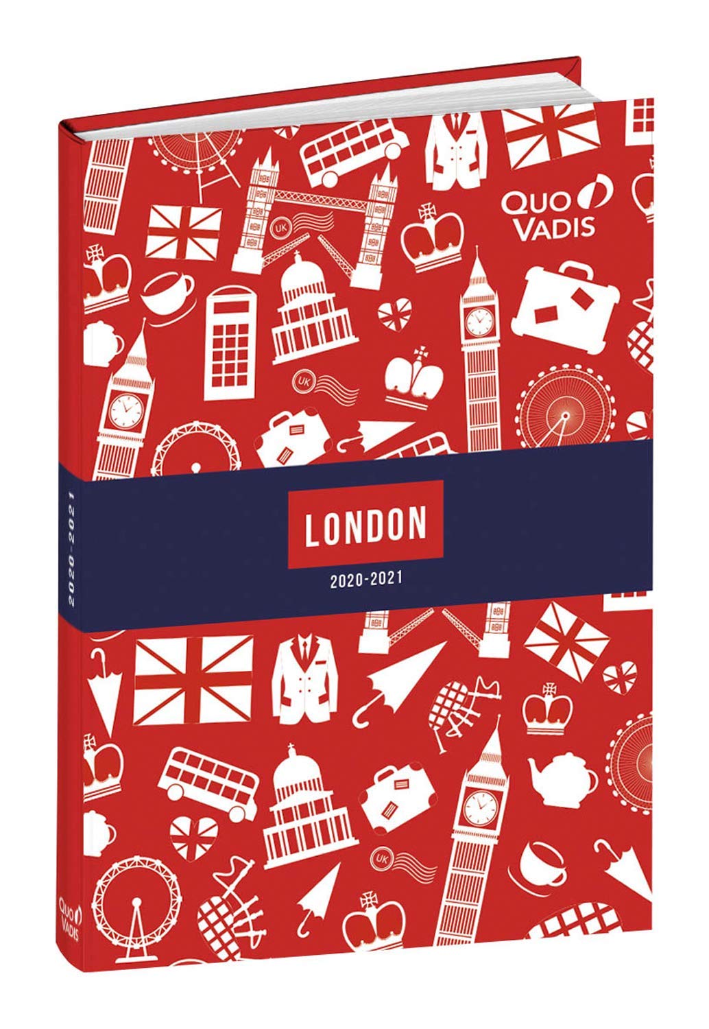 Agenda Scolaire Quo Vadis Barcelona 2020-2021 - Journalier, 12x17cm - FC Barcelone - 2