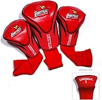 Vista 2 de Team Golf NCAA Numerado 1, 3 y X, se adapta a conductores de gran tamaño, utilidad, clubes de rescate y calles, forro de terciopelo para protección