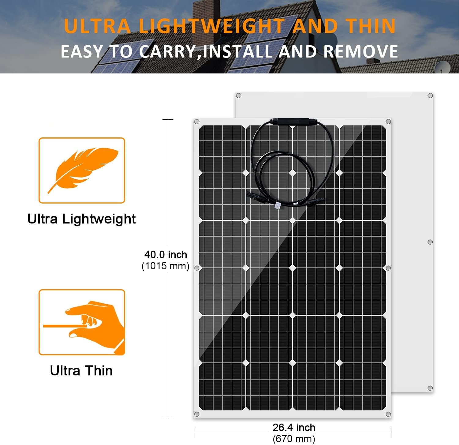 240 Watts 12/24 Volts Flexible Monocrystalline Panel Solar RV Kits with 30A MPPT LCD Charge Controller Charger Off-Grid for RV Boat Cabin Van Car Uneven Surfaces 2 x 120w Solar Panels