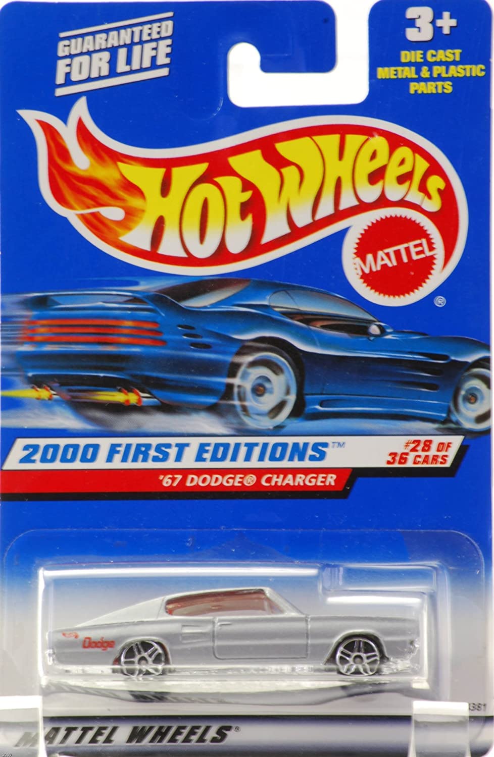 Hotwheels 2000 First Edition `67 Dodge Charger #28of 36