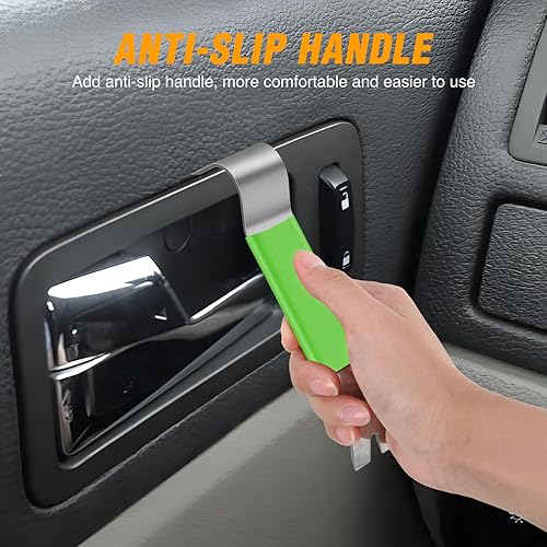 Miniatura 108 de GOOACC Kit de 5 piezas de herramientas para remover los clips de molduras de puertas y tablero de audio del automóvil sin rayar Azul