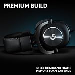 Logitech G Pro X SE Casque de jeu filaire avec Microphone: Microphone amovible, DTS Casque:X 7.1, pour PC, Xbox One, Xbox Series C'est une bonne idée. PS5, PS4, Comprend USB DAC - noir