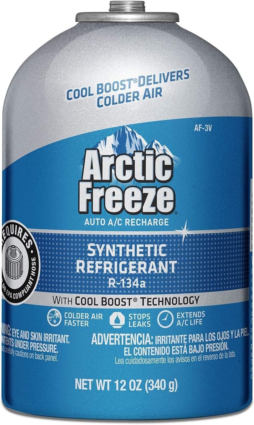 Arctic Freeze Auto A/C Recharge with Cool Boost Technology, 12 oz
