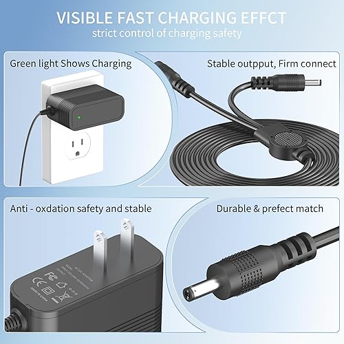 Miniatura 6 de Cargador de 8,4 V para 7,4 V batería de iones de litio de repuesto para Cauasock, JS Lifestyle, WEIVIOQ, Waestcia calentador guantes cargador