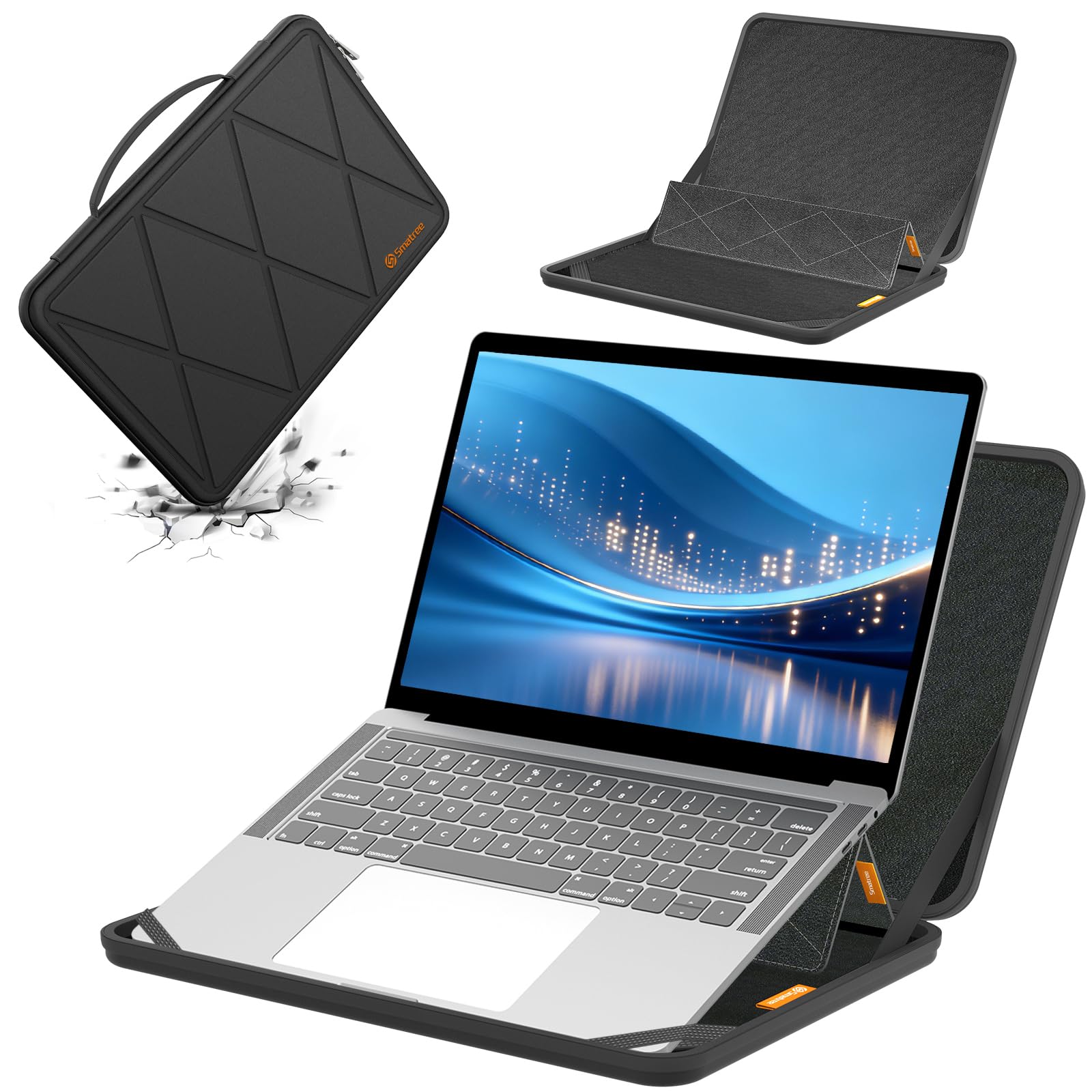 Smatree MS66T Protección rígida 14 Pulgadas Funda para portátil Compatible con ASUS ExpertBook B3 Flip B3402, para Acer Chromebook 314 CB314-3H-C41F
