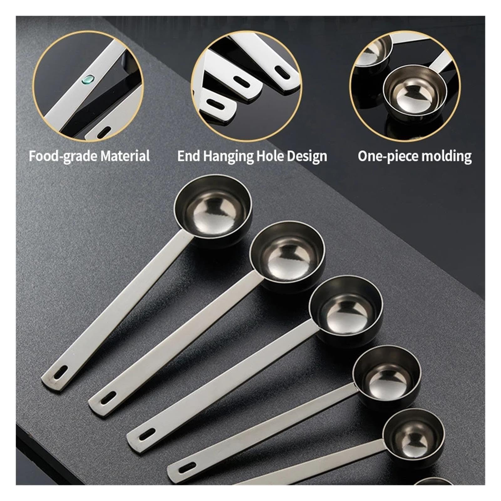 Cuchara para café, compatible con OANKR, 15/20/25 ml
