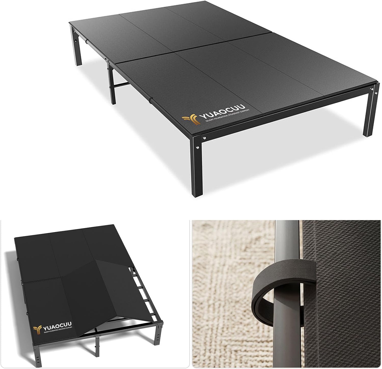 Bunkie Board Full Size(54x75) - Heavy Duty Anti-Sag Low Profile Bed Boards