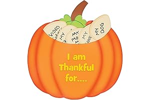Fun Express Thankful Pumpkin Craft Kit: Perfect for Budding Artists (Ages 3-5)