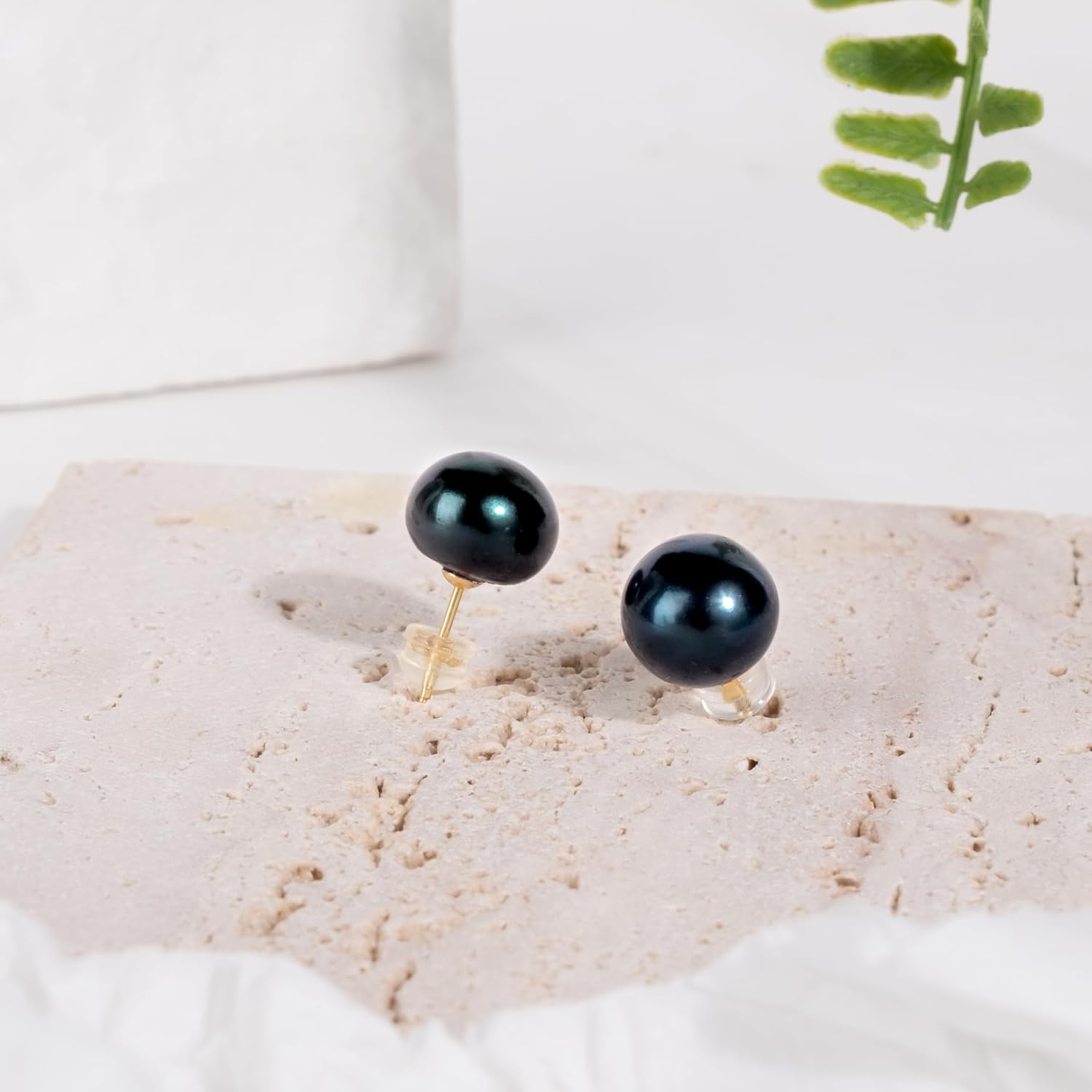 Freshwater Real Pearl Stud Earrings Quality Pearl Earrings for Women