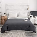 ZonLi Couverture de couette amovible pour couverture pondérée