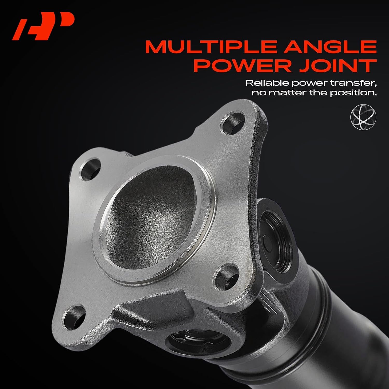 A-Premium Rear Drive Shaft Driveshaft Assembly Compatible with Honda Pilot 2009 2010 2011 2012 2013 2014 2015 V6 3.5L, Sport Utility, Replace# 40100SZAA02, 40100SZAA01, 86.61"-88.39" Prop Shaft, [AWD]