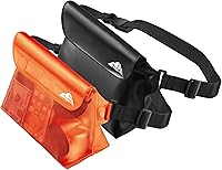 Vista 14 de HEETA Paquete de 2 bolsas impermeables con correa para la cintura, bolsa seca táctil con cinturón ajustable para teléfono, objetos de valor