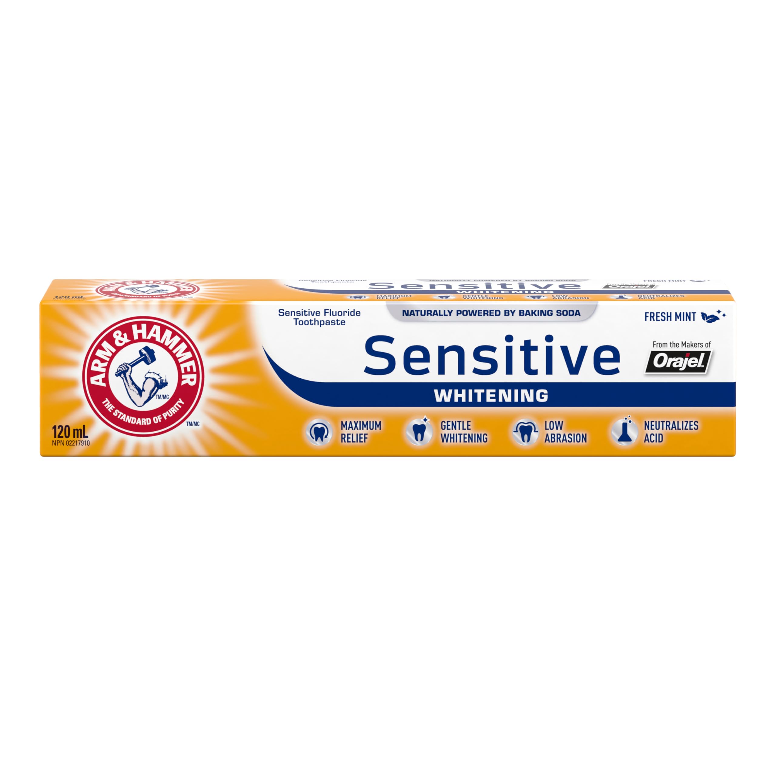 Arm & Hammer Sensitive Toothpaste: Sensitive & Whitening Review