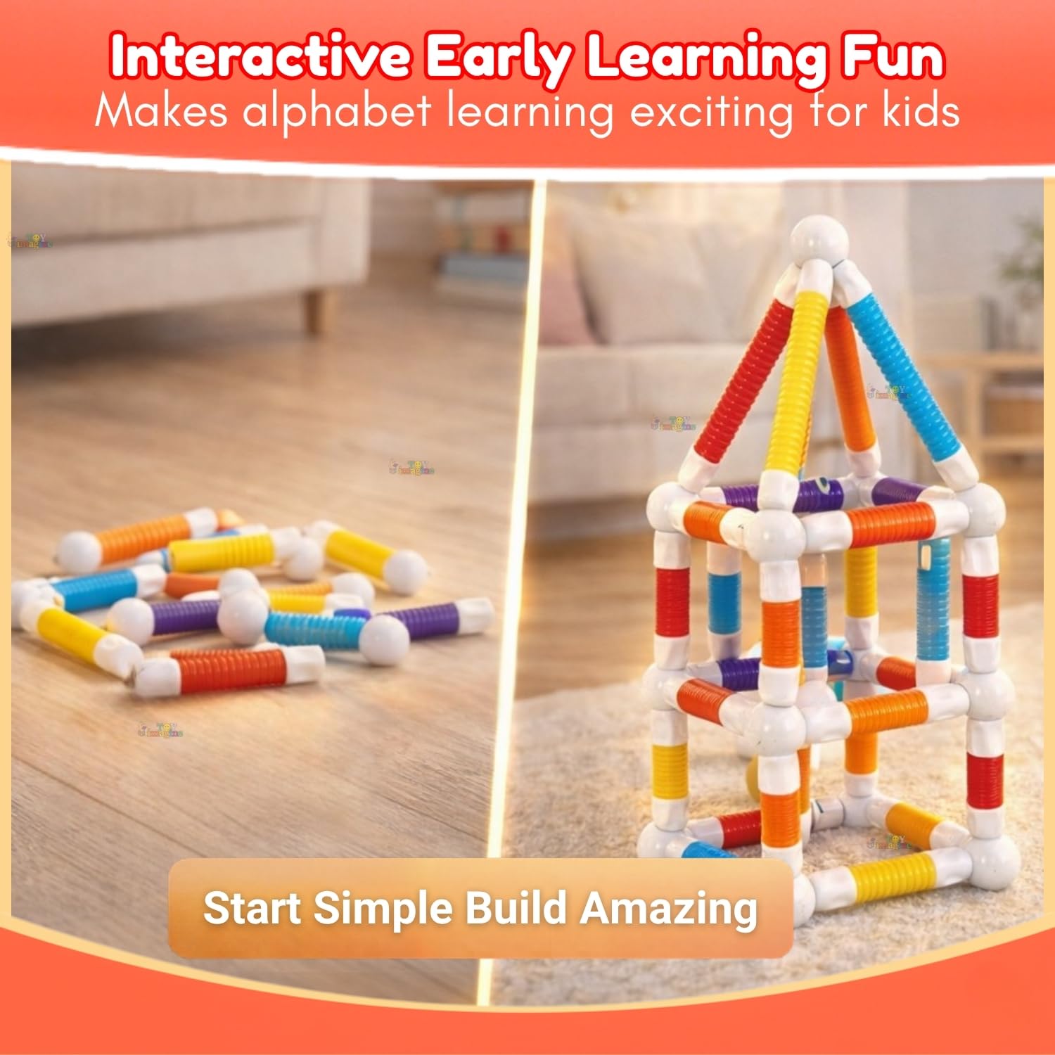 Toy Imagine Magnetic Building Blocks 25pcs — Amazon image 30