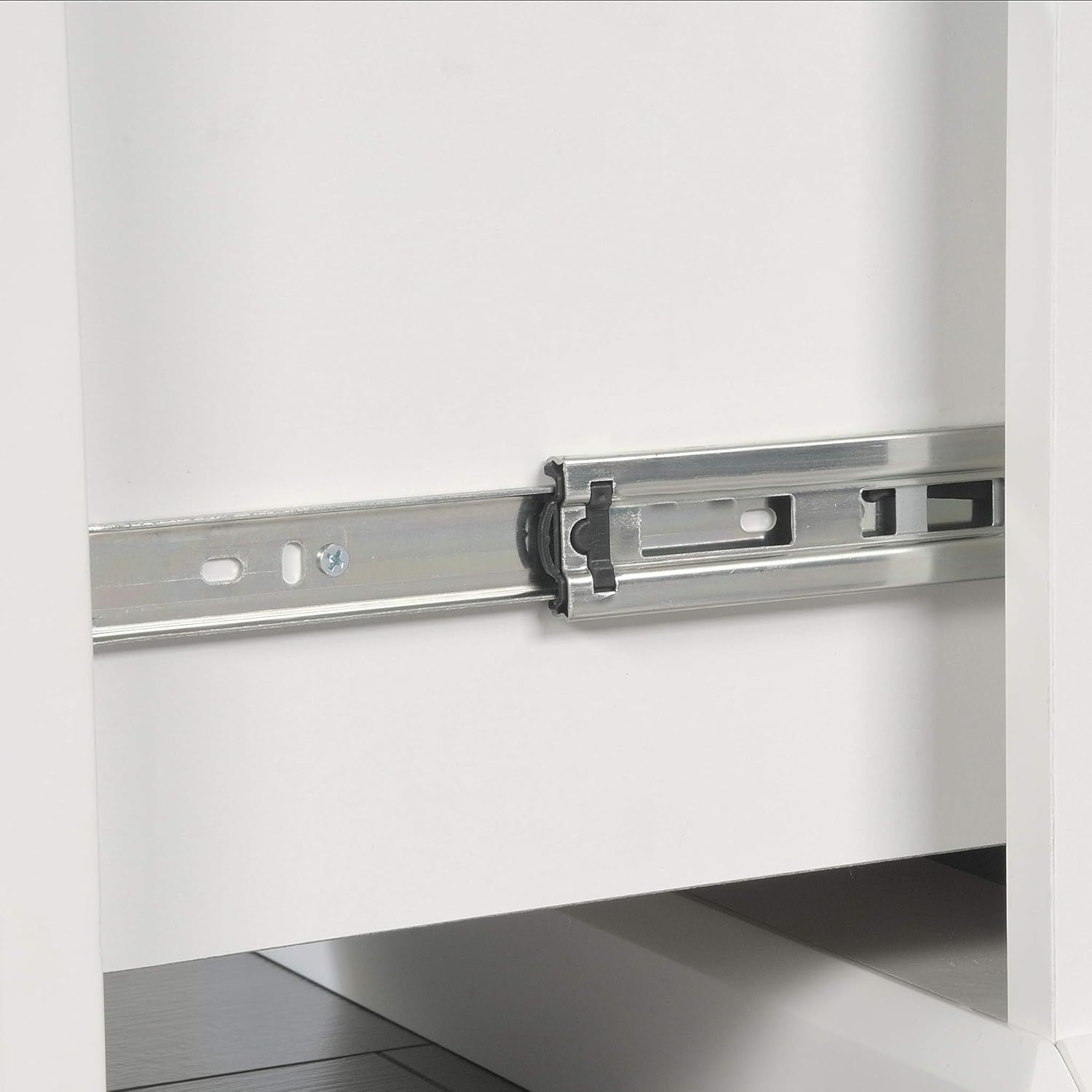 Sauder Craft Pro Series Craft Table/ Pantry cabinets, in White finish