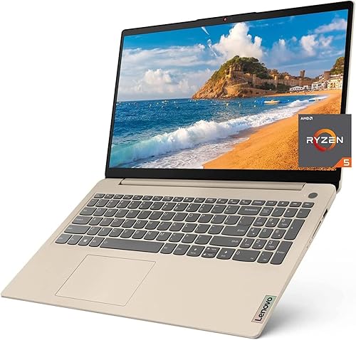 Laptop Lenovo Ideapad 3 de 156 pulgadas FHD AMD Ryzen 5 5500U hasta 40 GHz 20 GB RAM 512 GB NVMe SSD gráficos AMD Radeon 7 hasta 12 horas cámara web
