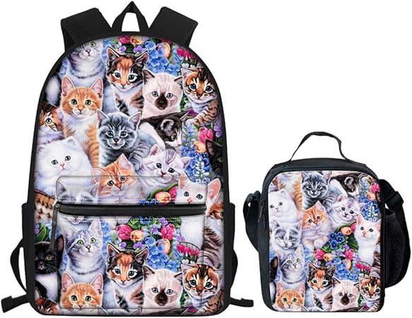 cat school bag