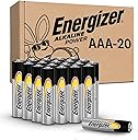 Energizer Alkaline Power AAA Batteries, 20 Count, Long-Lasting Triple A Batteries, Suitable for Everyday Electronics and Emergency Gear