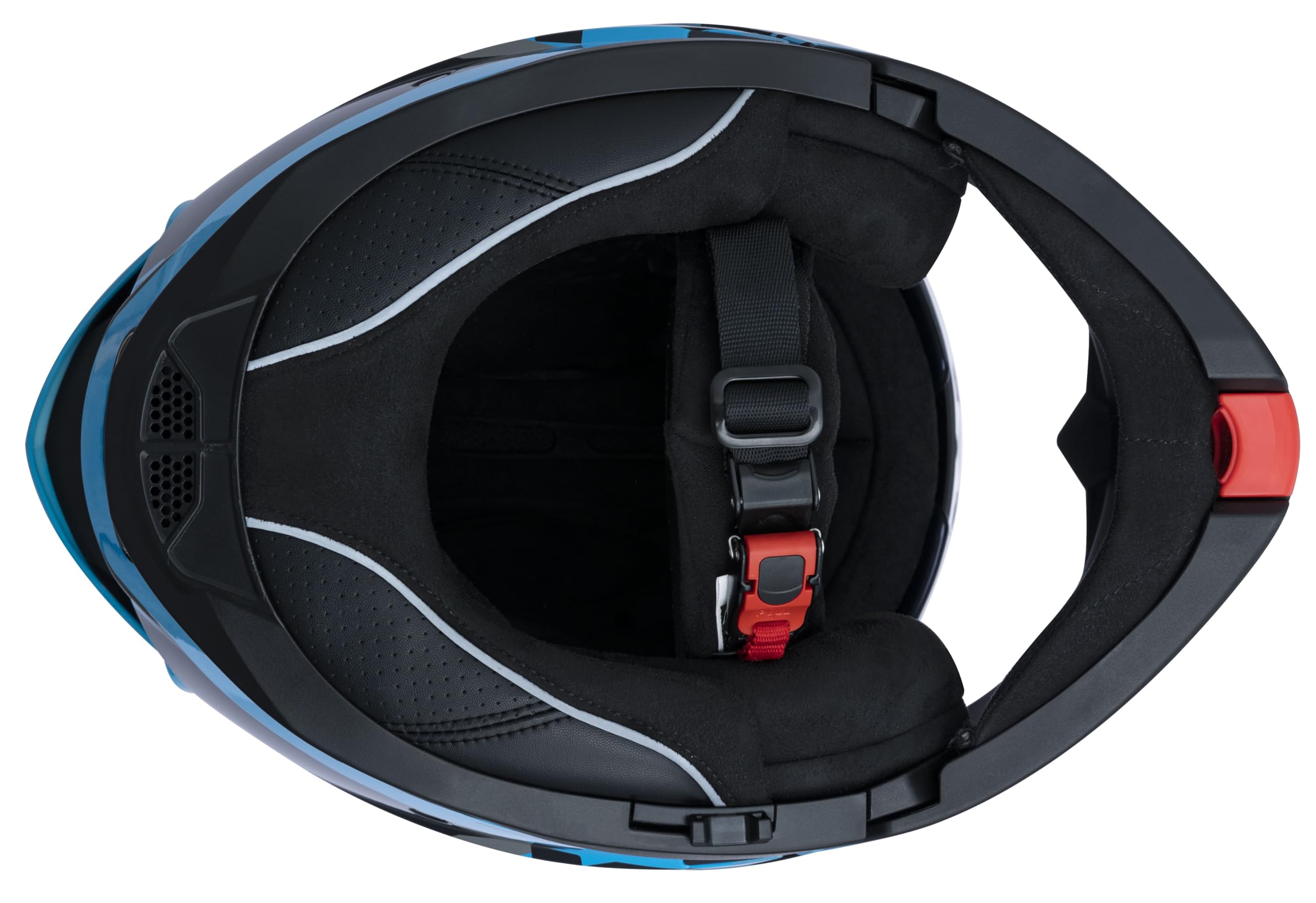NZI Combi 3 Duo Daily Antra&Black&Blue Casco Modular para Motocicleta