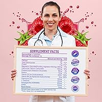 Vista 2 de Gomitas de glicinato de magnesio de 400 mg, gomitas de magnesio de alta absorción con L-teanina, Ashwagandha y GABA para relajación, alivio