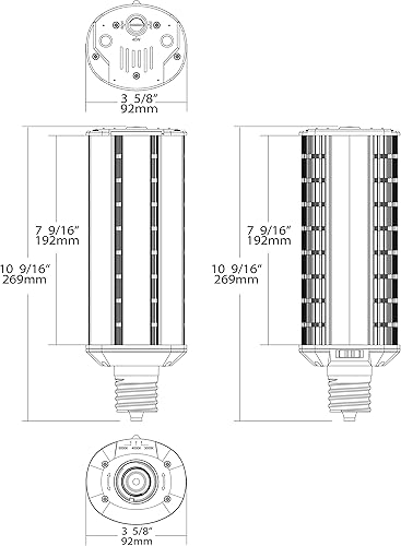 Miniatura 13 de Satco 60 W/LED/WP/CCT/EX39/100-277 V