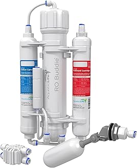Aquatic Life RO Buddie 75 GPD 3-Stage Hydroponic Reverse Osmosis Water Filter System, RO Filtration Unit