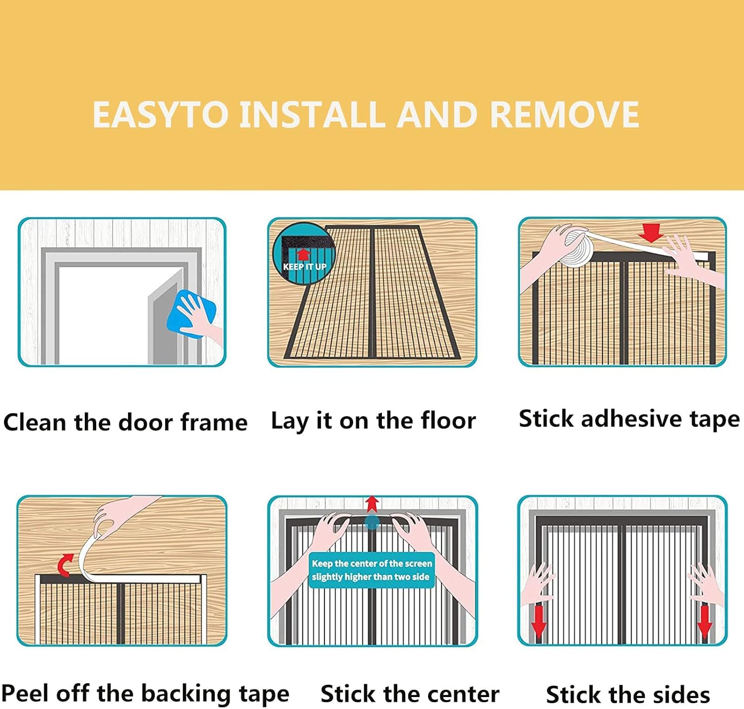 Magnetic Mosquito Net - Keep Bugs Out! -3