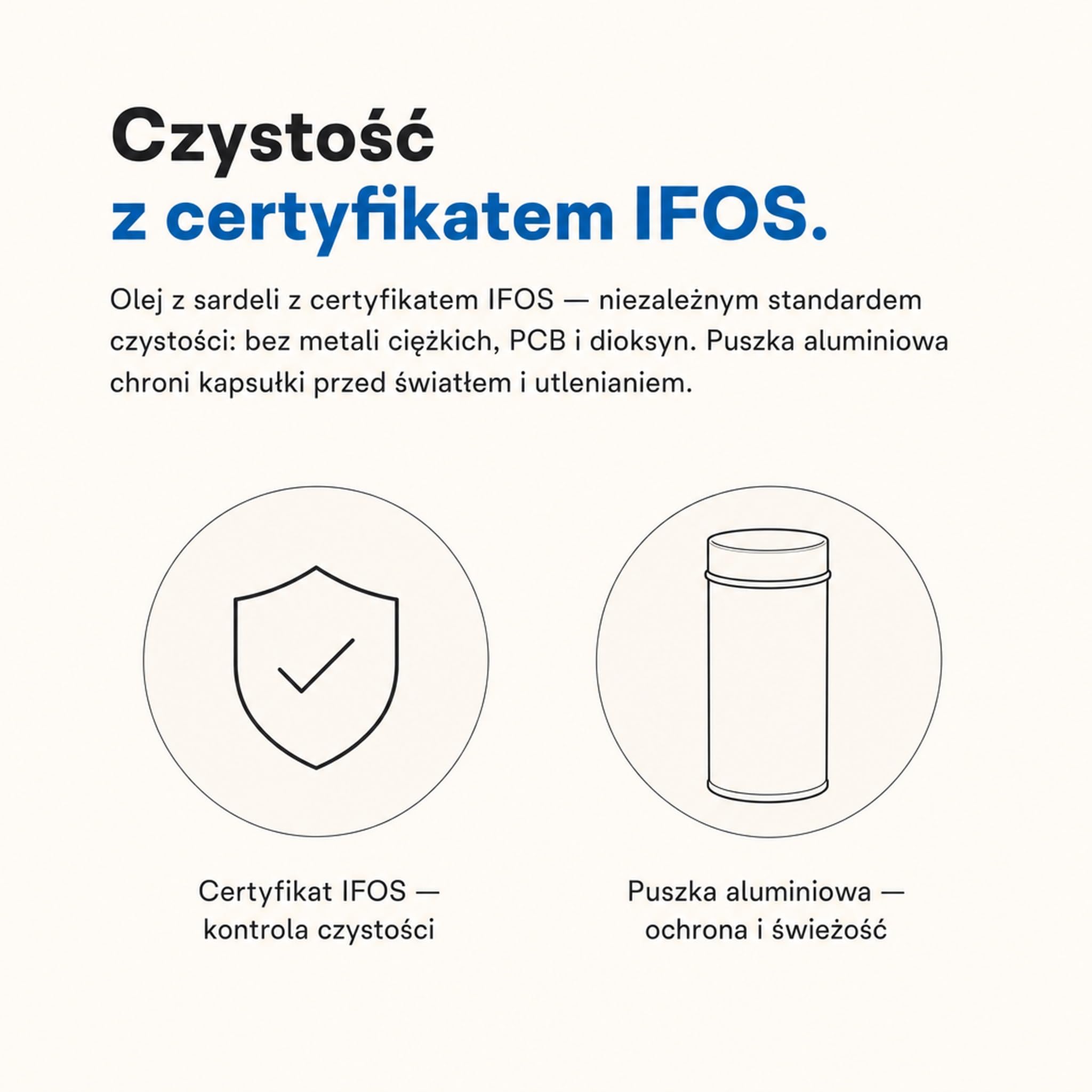 Omega 3 Kapsułki – 500 mg EPA + 250 mg DHA, Olej Rybi Forma Triglicerydowa – EPA i DHA Przyczyniają się do Prawidłowej Czynności Serca – Certyfikat IFOS (60 Kapsułek, 2 Miesiące)