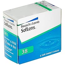 Soflens 38 Lenti a Contatto Correttive Bisettimanali, 6 Lenti, BC 9.0 mm, DIA 14 mm, -5.0 Diopt