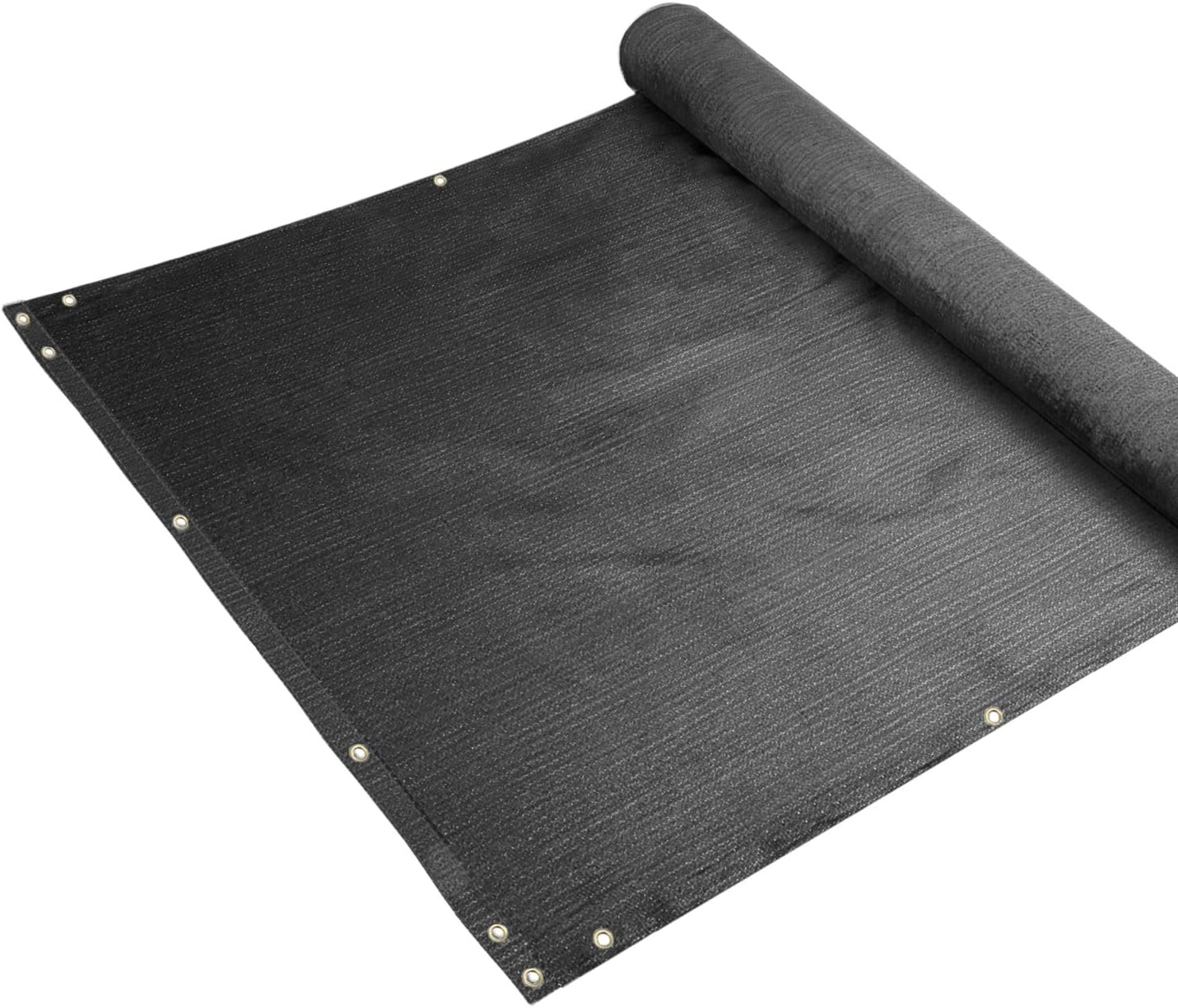 E&K Sunrise 3' x 2' Balcony Privacy Fence Screen Cover with Zip Ties Outdoor Screen Fence UV Protection for Deck Patio Backyard Apartment Pool Porch (Black)