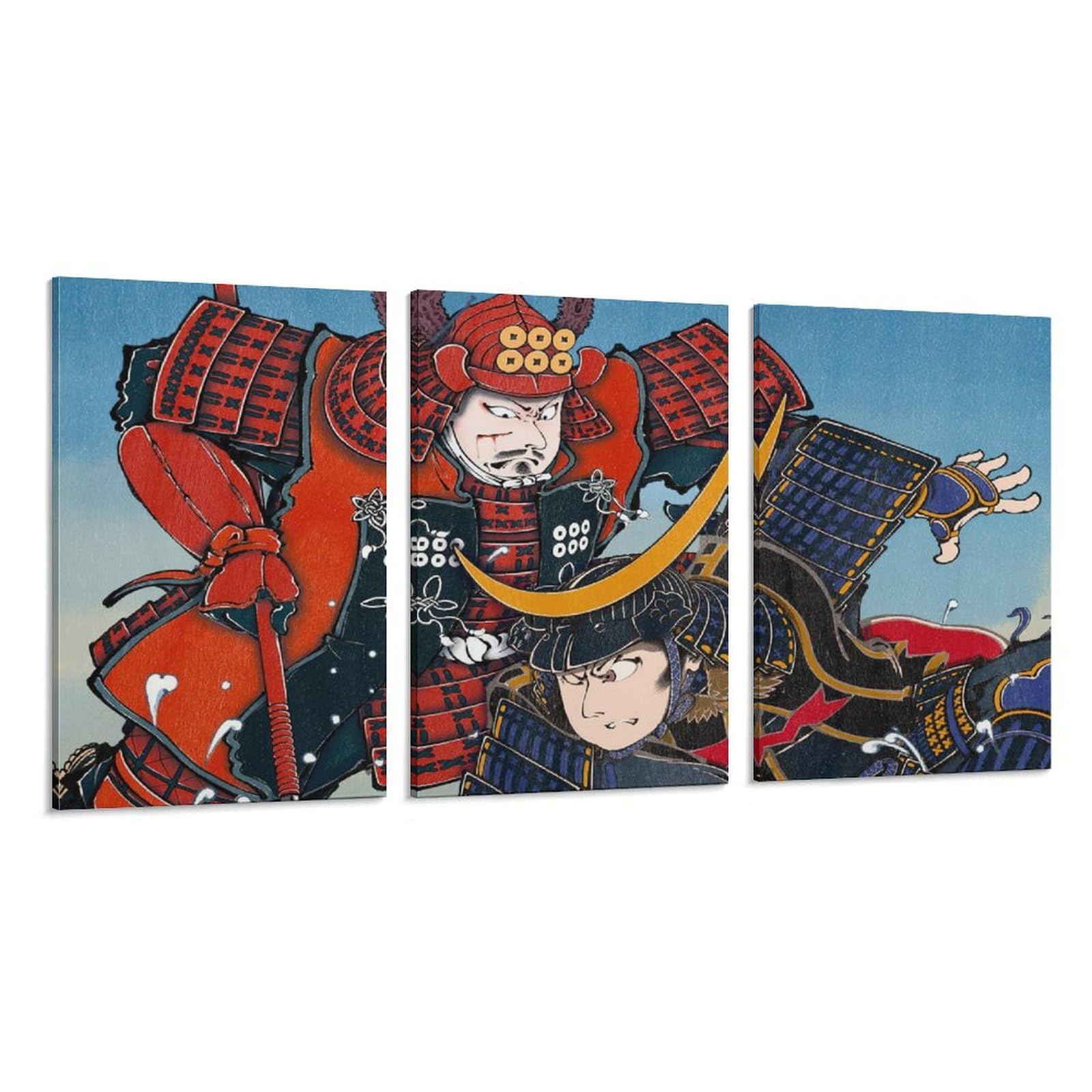 Amazon.co.jp: 戦国武将 真田幸村 伊達政宗 浮世絵 アートパネル 湿気