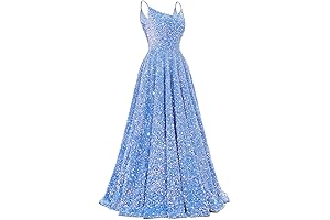 Spaghetti Straps Prom Dresses 2024