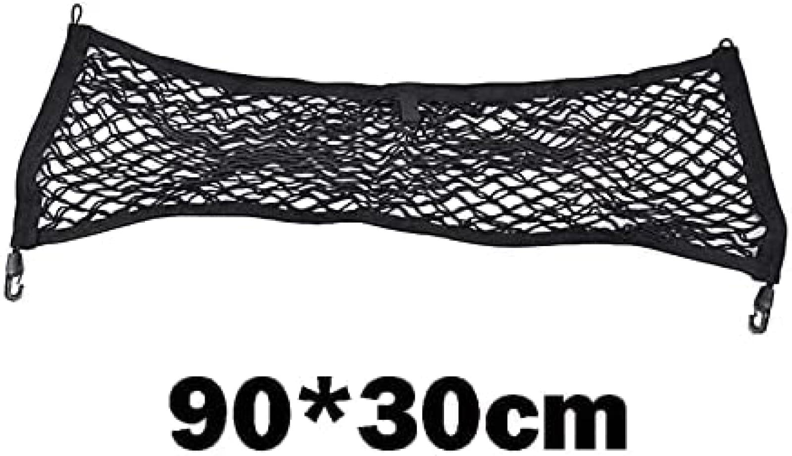 Accessoires de Voiture de Bagage élastique de Maille de Crochet de Filet de Cargaison de Coffre 90 * 30 cm