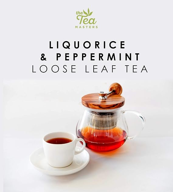 The Tea Masters Loose Leaf Tea - Liquorice & Peppermint (1x250g)