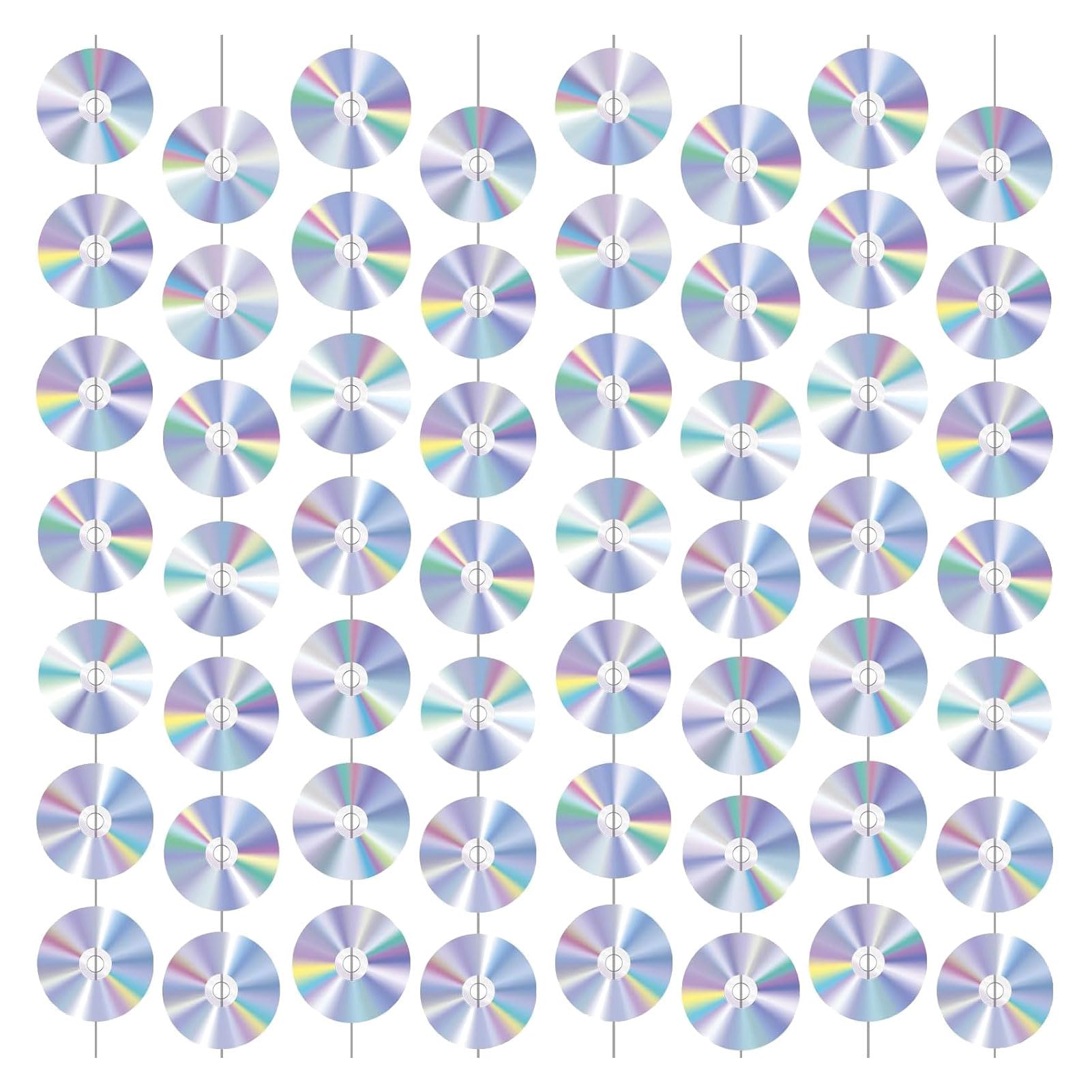 8 Packs Y2k Party Decorations,Cd Decor,Retro Cd Cutout Hanging Banner,Cd Disco Banners,Y2k Decorations,Y2k Birthday Decorations For Music Birthday Wall Decor Supplies 2000s Party Decorations NEW