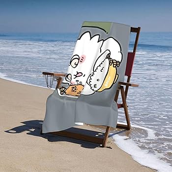 Amazon｜楓玉閣バスタオルちいかわあのこ大判ビーチタオルビーチ