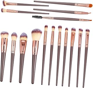 Happyyami 16-Piece Makeup Brush Set Professio...
