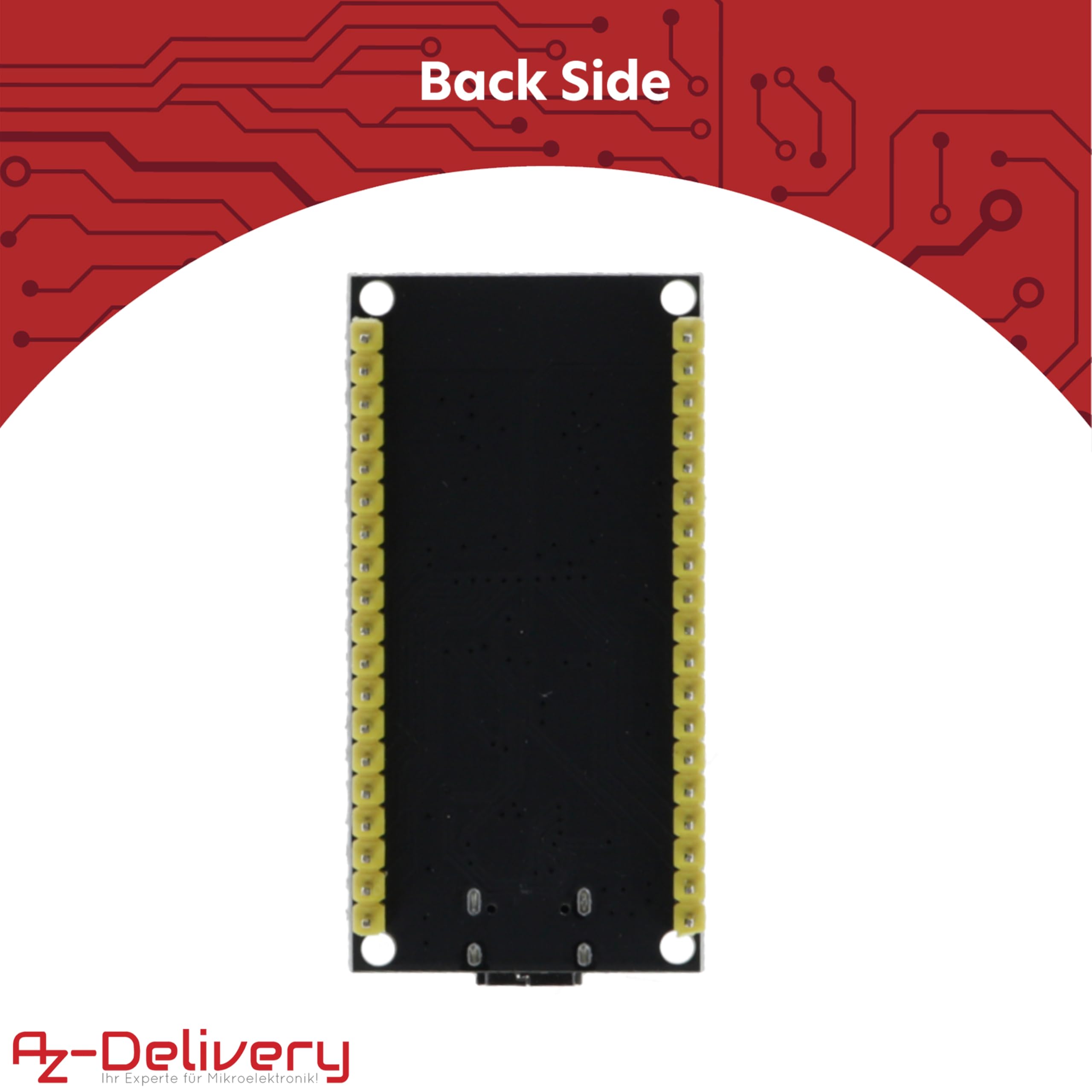 AZDelivery Lot de 3 modules WiFi ESP32 NodeMCU - Carte de développement C avec port CP2102 et USB-C - ESP 32 ESP32 Wroom 32 - Compatible avec Arduino et e-book inclus