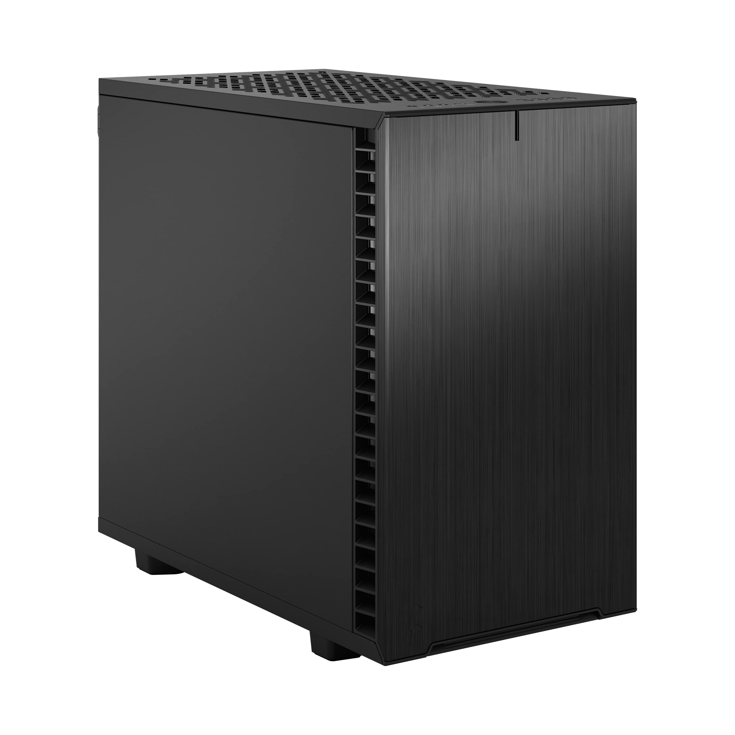 Fractal Design Define 7 Nano Black Brushed Aluminum/Steel Mini ITX Silent Solid Nano Tower Computer Case