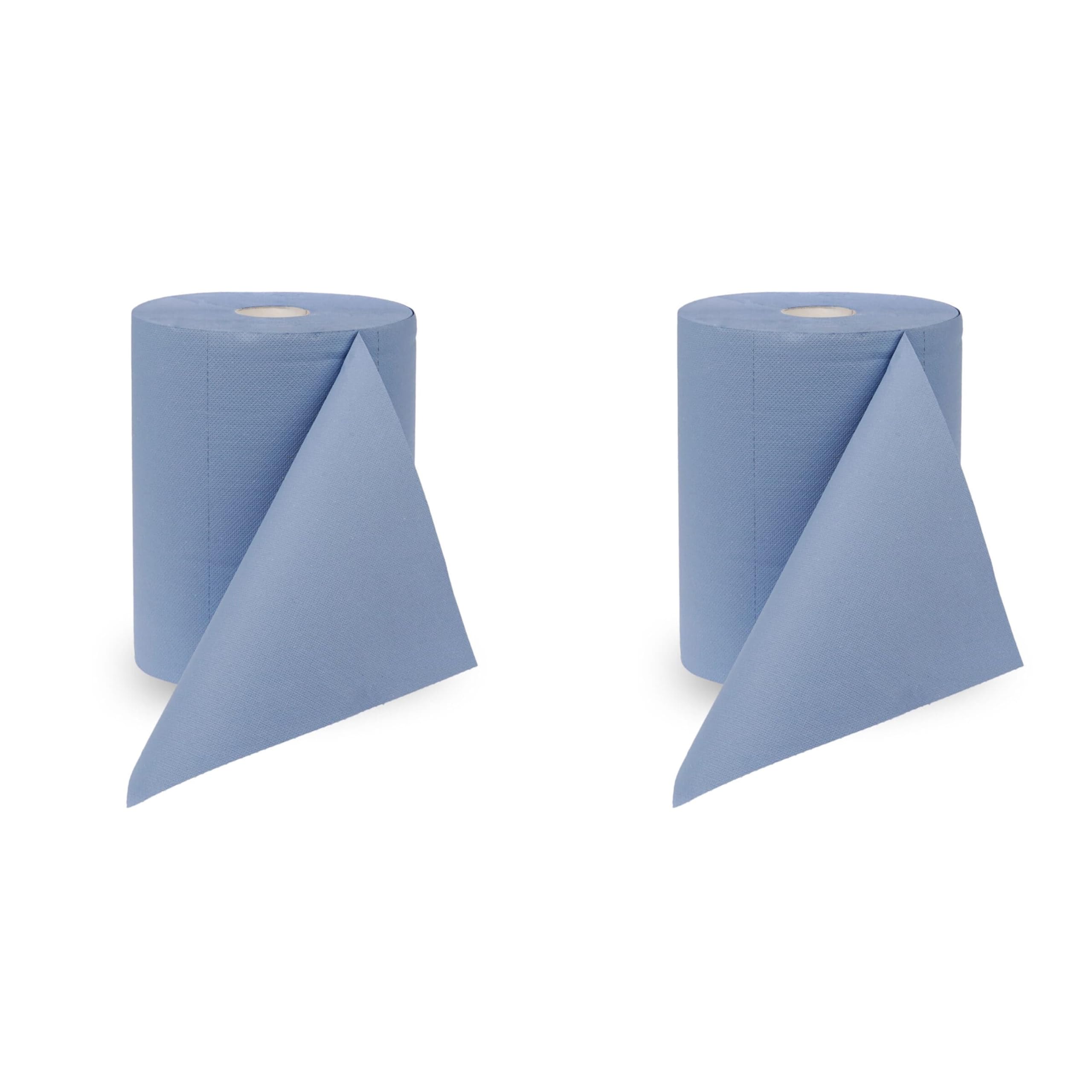 ZVG Multiclean plus Putztuchrolle blau 36x38 cm 3lagig - widerstandsfähiges, saugstarkes, fusselarmes Reinigungstuch 500 Abrisse (2x 500 Tücher)