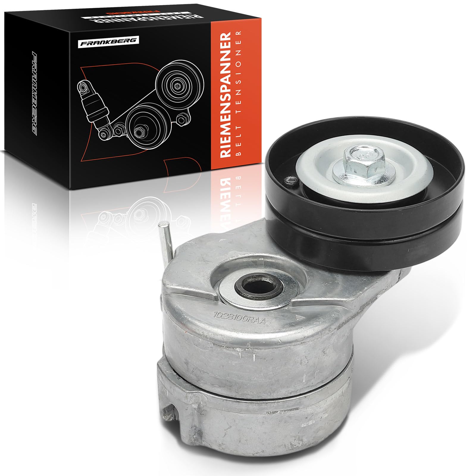 Frankberg Puleggia Guida a Rulli Compatibile con Cherokee KJ 2.8 CRD 4WD Cherokee KJ 2.8 CRD 4x4 Cherokee KJ 2.5 CRD 4WD Voyager IV RG RS 2.5 CRD Replace# K05072440AB,5066936AA