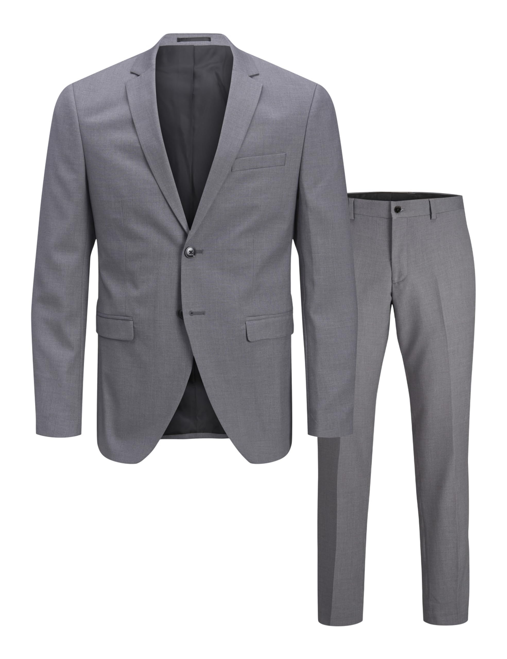 Jack & Jones Jprfranco Suit Noos, Abito Uomo, Light Grey Melange, 52-image
