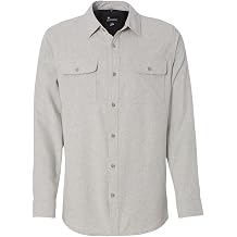 Burnside Long Sleeve Solid Flannel Shirt BU8200