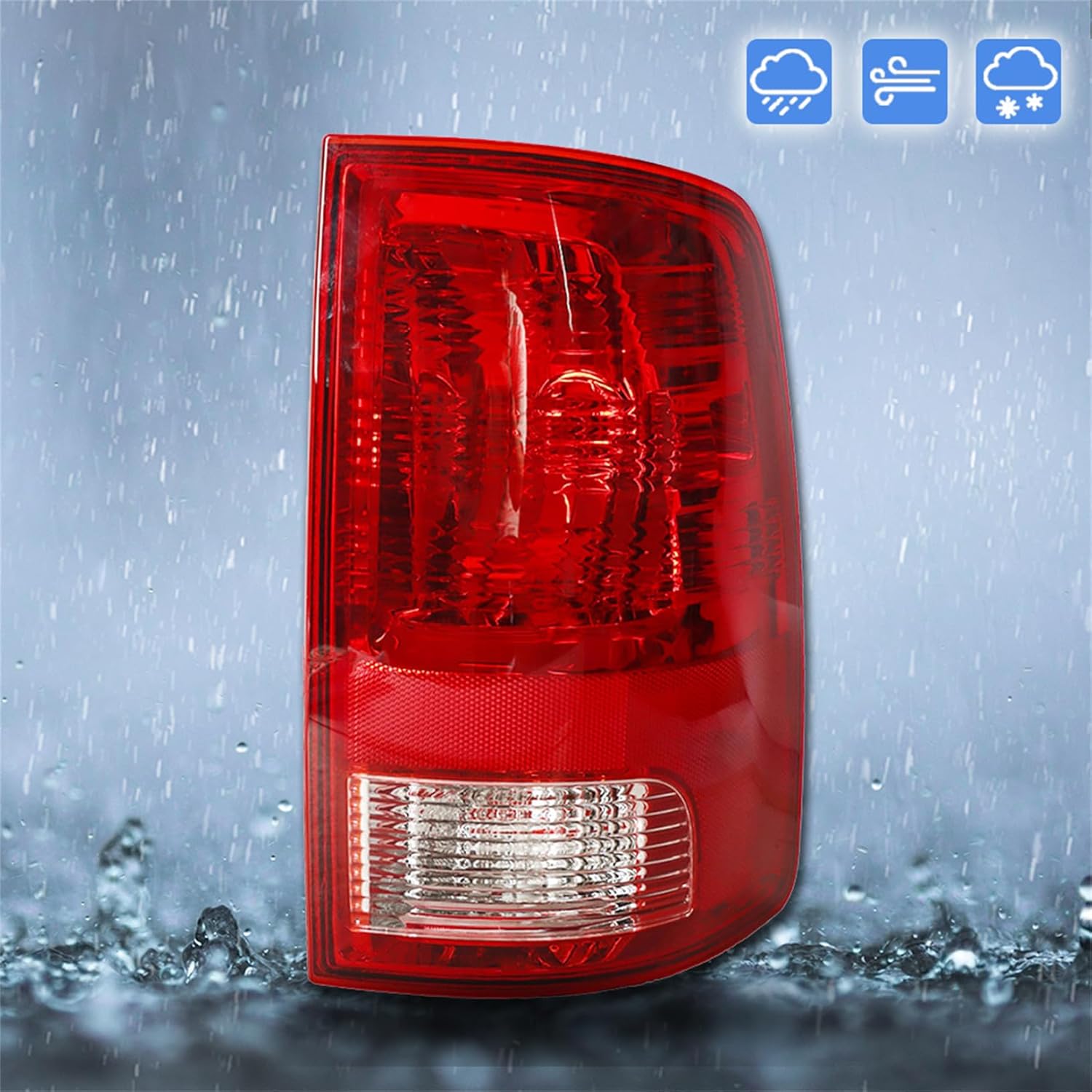 LABLT Tail Light Brake Lamp RH Passenger Side Replacement for 2009-2018 Ram 1500 2500 3500