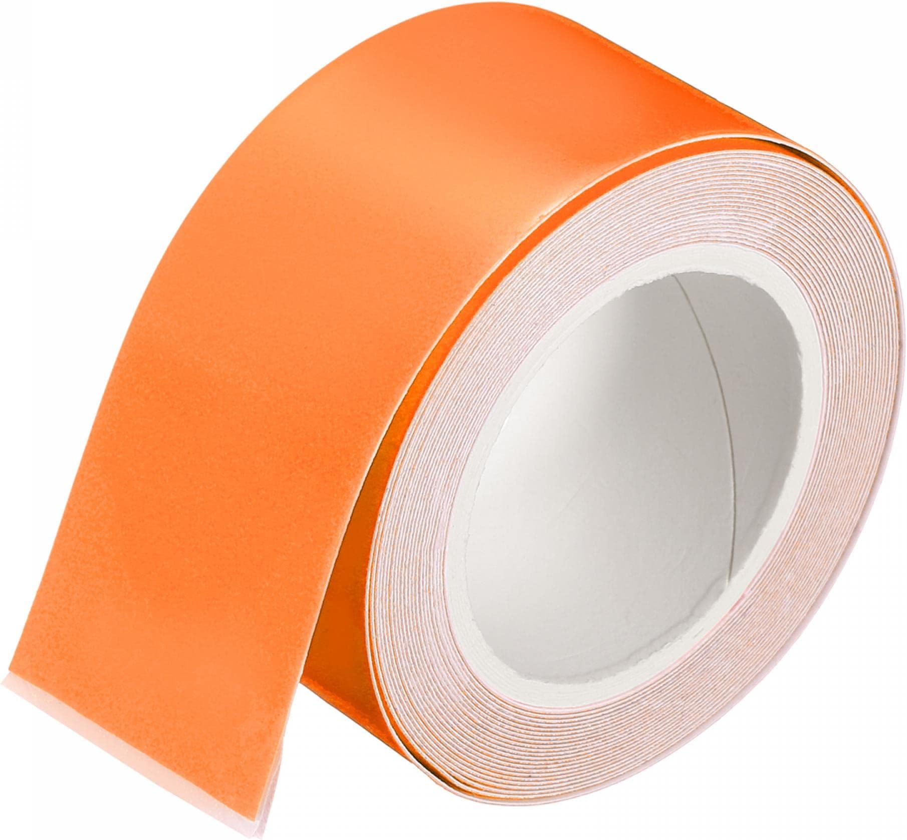 – sourcing map Glow in the Dark Tape 9.8 Ft x 1 Inch Luminous Fluorescent Tape for Night Outdoors Indoors Decorations Signs, Orange