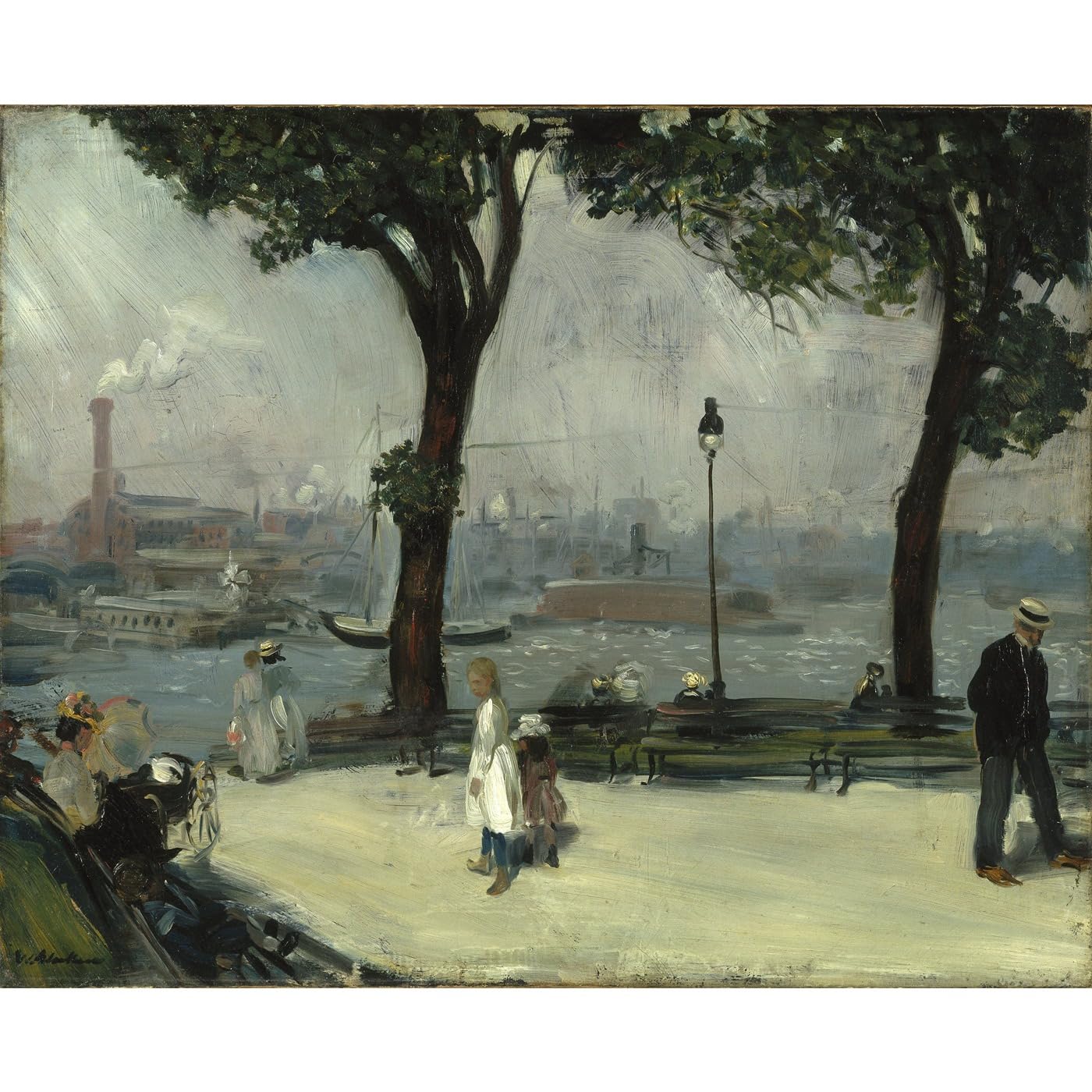 Impression haute définition William Glackens décoration murale en toile luxe - 2