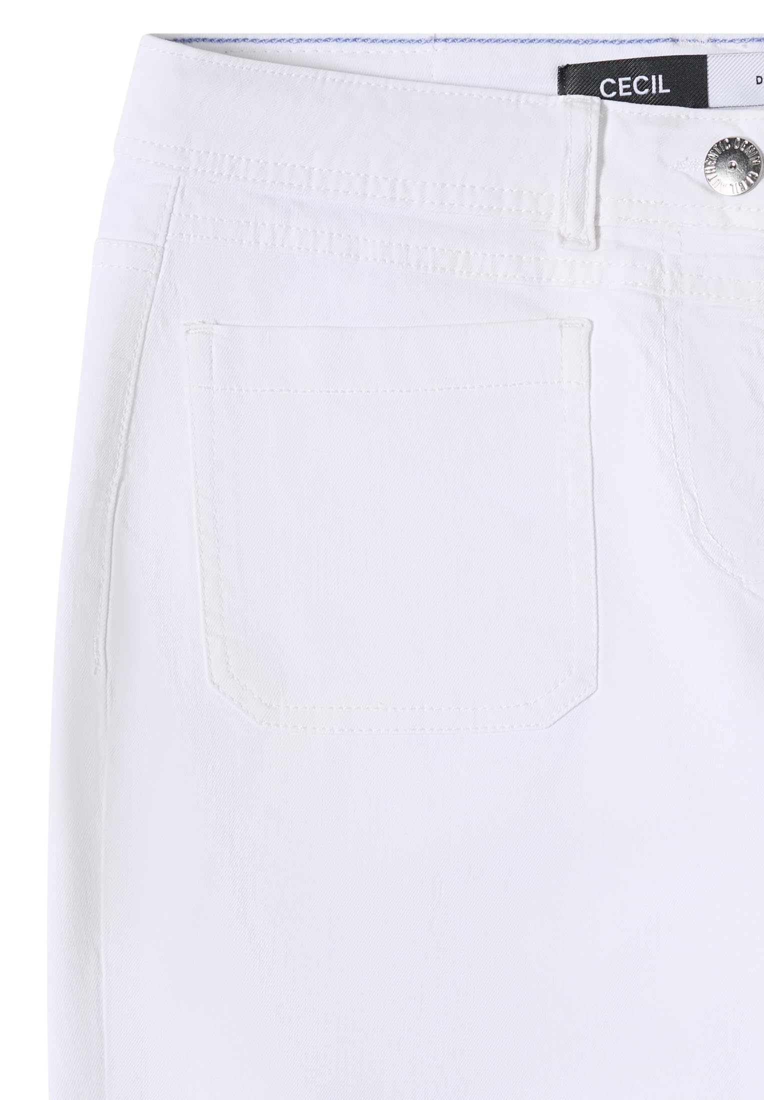 Cecil Damen Wide Leg Jeans mit Patch Pockets 3817760