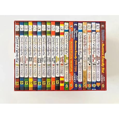 Diary of a Wimpy Kid Complete Collection: A Library of Books 1-21