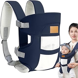 Front Babytrage - Atmungsaktive Babytrage,Verstellbarer Leichtgewicht Tragegurt Für Outdooraktivitäten, Reisen, Zoobesuche Und Stadtpendeln