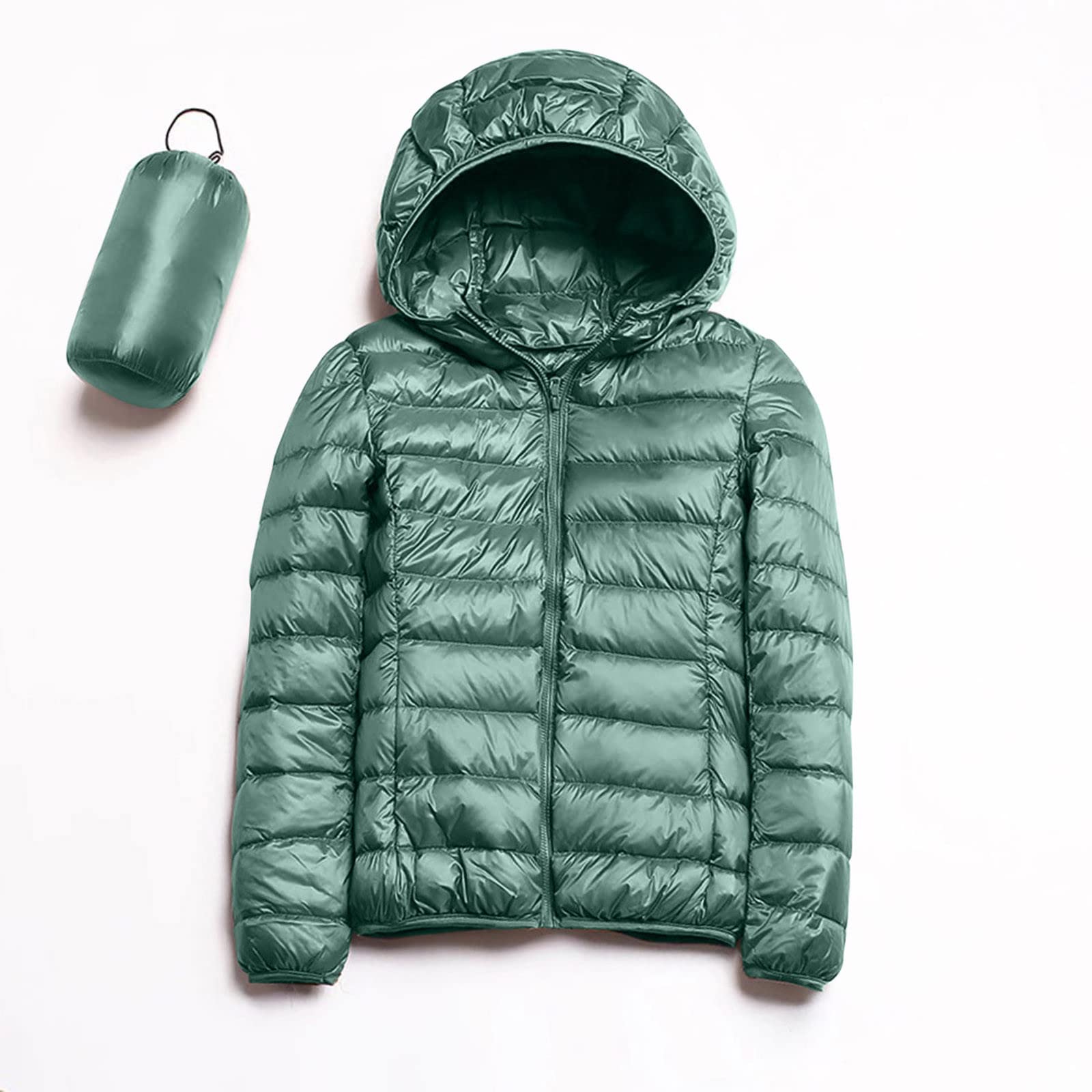 Leichte Daunenjacke Damen Puffer Jacke Damen Leichter Daunenmantel Lightweight Steppjacke Damen Leicht Packable Down Jacket Women Federleichte Daunenjacke Frauen Dünne Jacke Daunen